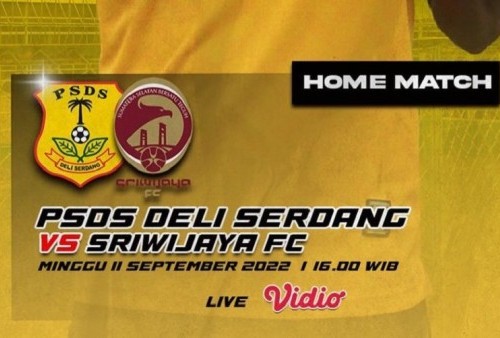 Link Live Streaming Liga 2 2022/2023: PSDS Deli Serdang vs Sriwijaya FC