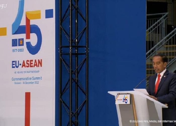 Pengamat Apresiasi Sikap Tegas Jokowi Dorong Kemitraan Setara ASEAN dan Uni Eropa
