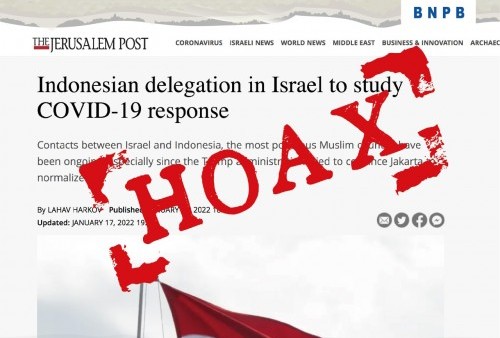 Heboh Berita Kepala BNPB ke Israel, Ternyata Hoaks