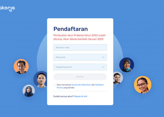 Link dan Cara Pendataran Kartu Prakerja Gelombang 48 Dijamin Lolos www.prakerja.go.id login