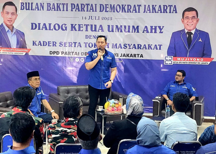 Temui Tokoh Masyarakat Jakarta, AHY: Demokrat Siap Wujudkan Kebijakan Pro Rakyat