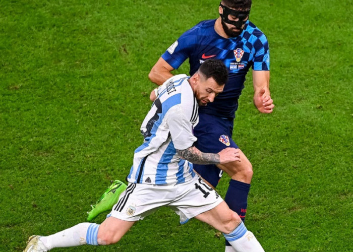  VIDEO Messi Gocek Bek Kroasia Jokso Gvardiol Hingga Dibuat Sempoyongan di Piala Dunia 2022