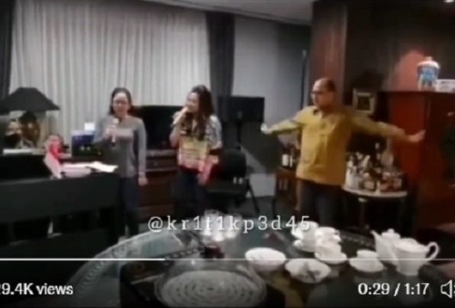 Video Mirip Dirut Taspen Lagi Joget Beredar, Penyanyinya Ketua DPR Puan Maharani?