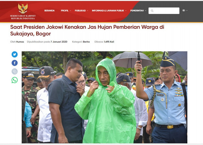Kata Kunci 'Monyet Pake Jas Hujan' di Google Muncul Foto Presiden Jokowi, Penghinaan Terhadap Kepala Negara?