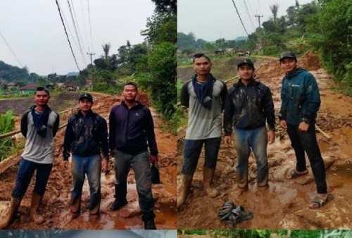 Tim Himpala Universitas Esa Unggul Kirim Personel, Evakuasi Korban Longsor di Bogor