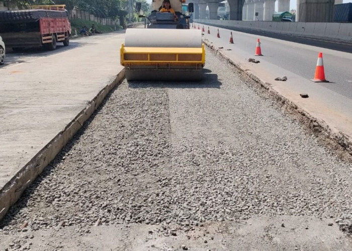 PT JTT Lanjutkan Perbaikan Jalan di KM 36 Ruas Jalan Tol Jakarta-Cikampek