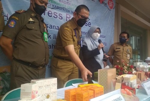 Ribuan Kosmetik Ilegal Senilai Ratusan Juta Rupiah Disita BPOM Tangerang, Ada Merek Citra Hingga Maybelline