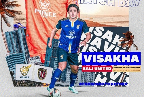 Link Live Streaming AFC Cup 2022: Visakha FC vs Bali United