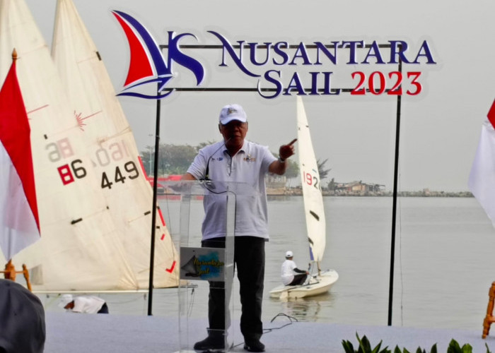 Menteri PUPR Lepas Peserta Nusantara Sail 2023 Berlayar dari Jakarta Menuju IKN Nusantara