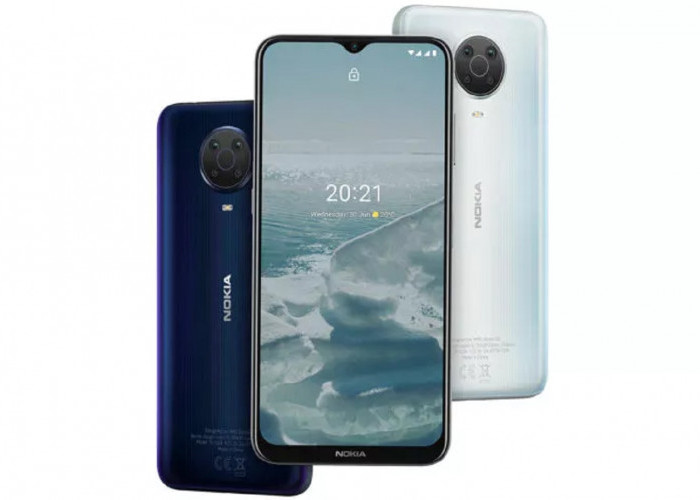 HP Nokia G20: Kapasitas Baterai 5.050 mAh Mampu Tahan 3 Hari, Harga Terbaru Cuman Rp 1 Jutaan