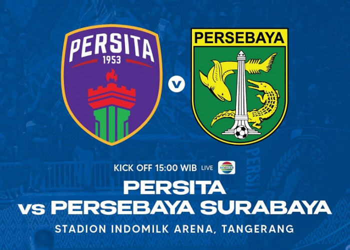 Link Live Streaming BRI Liga 1 2022/2023: Persita Tangerang vs Persebaya Surabaya