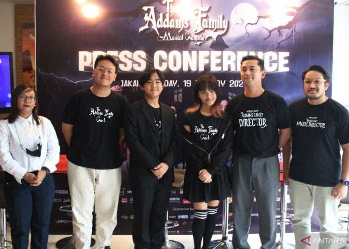 Drama Komedi Musikal 'The Addams Family' Sektor Industri Hiburan Munculkan Bakat Baru 