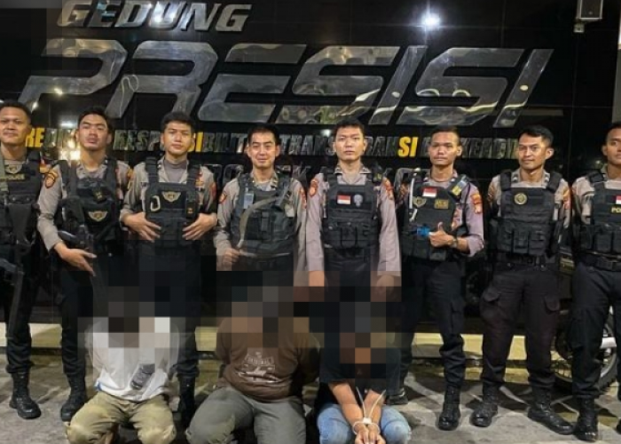 Sedang Mencari Mangsa, Komplotan Begal Bersenjata Tajam di Bekasi Ditangkap Tim Patroli Presisi