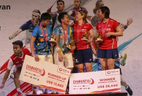 Indonesia Masters: Finis Runner Up, Apriyani/Fadia: Masih Banyak Kekurangan Kami