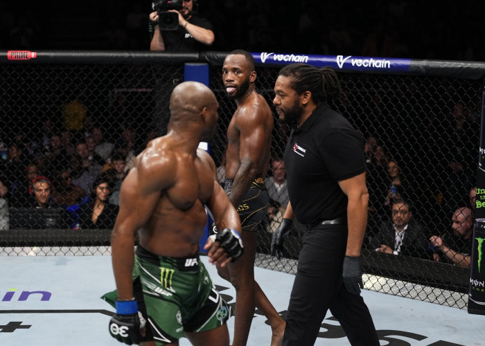 UFC 286: Sukses Pertahankan Sabuk Juara Welterweight, Leon Edwards Singgung Hal Ini ke Kamaru Usman