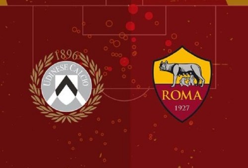 Link Live Streaming Liga Italia 2022/2023: Udinese vs AS Roma