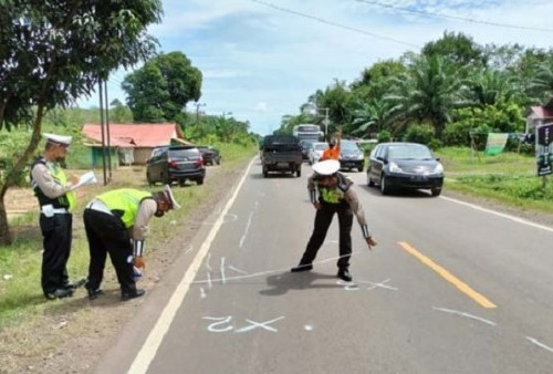Kecelakaan Maut Terjadi, Dua Motor Adu Banteng di Bekasi, Tiga Orang Tewas di Tempat, Satu Anggota Kepolisian 