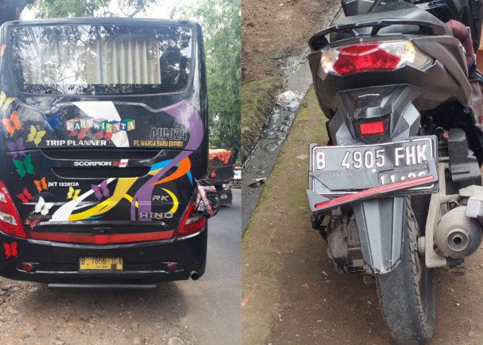 Mau Balap Bus Pariwisata, Seorang Pengendara Sepeda Motor Tewas Terlindas di Bekasi