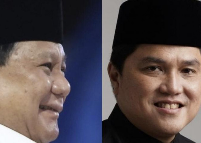 Masih di Luar Negeri Bersama Jokowi, Deklarasi Prabowo-Erick Thohir Tertunda?