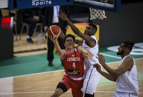 Timnas Basket Indonesia Dihajar Arab Saudi 66-95 di Ajang Kualifikasi Piala Dunia FIBA 2023