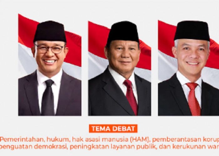 Link Nonton Debat Capres Pemilu 2024: Adu Gagasan Anies vs Prabowo vs Ganjar