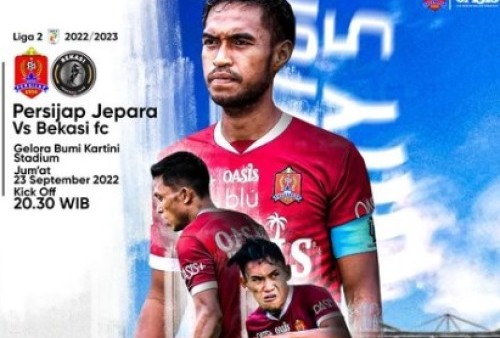 Link Live Streaming Liga 2 2022/2023: Persijap Jepara vs Bekasi City