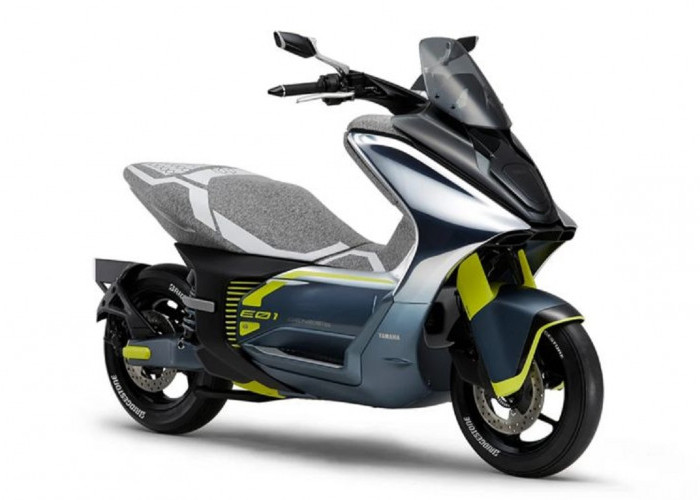 Yamaha E01: Skuter Elektrik yang Stylish dan Praktis, Intip Spesifikasinya Disini!