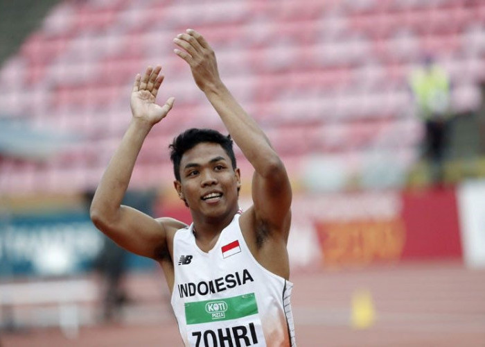 Takut Cedera Makin Parah, Zohri Terpaksa Mundur di Final Nomor Lari 100 Meter Putra SEA Games 2023