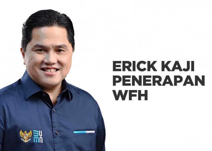 Kurangi Polusi Udara Jakarta, Erick Thohir Kaji Penerapan WFH Karyawan BUMN 
