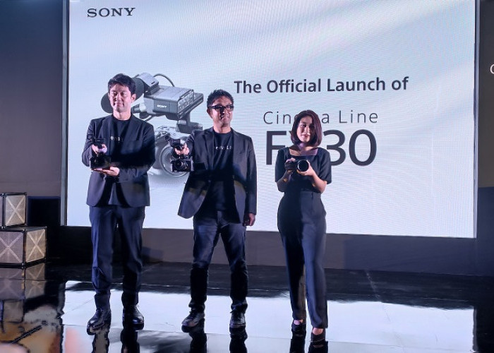 Banyak Peminat, Sony Manjakan Filmmaker Indonesia Lewat Peluncuran Kamera Cinema Line FX30