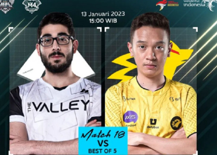 Link Live Streaming M4 Mobile Legends 2022: The Valley vs Onic
