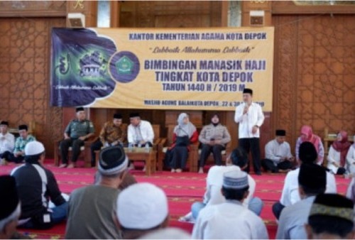 Manasik Ibadah Haji 2023 di OKU Sumatera Selatan Digelar Secara Massal