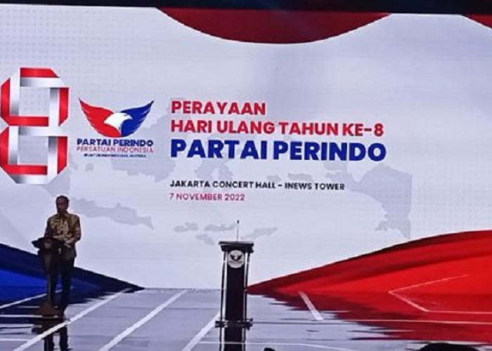 Hadir di HUT Partai Perindo Jokowi Bilang Setelah Ini Jatahnya Pak Prabowo