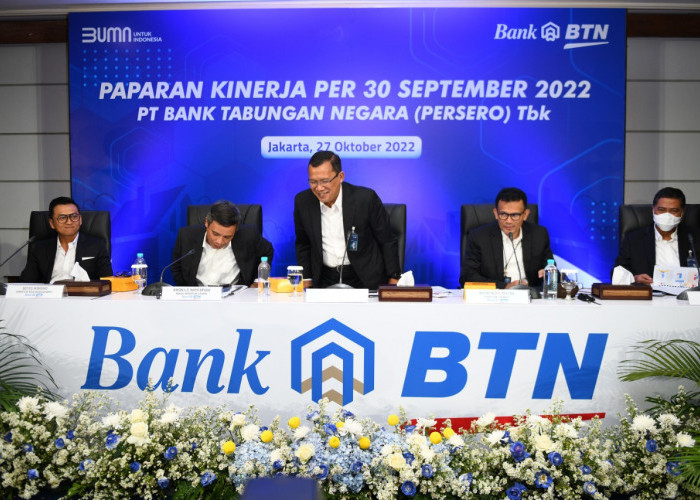 Sepanjang periode Januari-September 2022, Bank BTN berhasil menyalurkan kredit mencapai Rp289,6 triliun meningkat 7,18% dari posisi yang sama tahun lalu senilai Rp270,27 triliun.