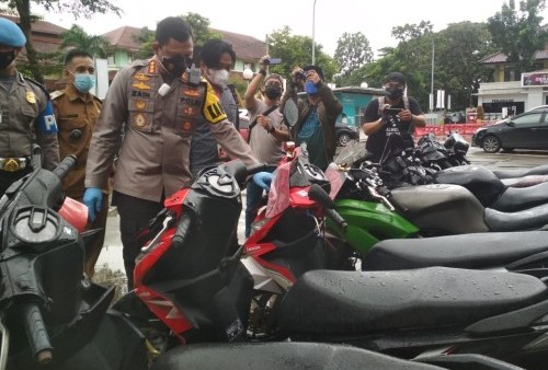 Buat Warga Tangerang yang Pernah Kehilangan Motor, Cek Langsung Aja ke Polresta Tangerang, Ada Puluhan Unit.. 