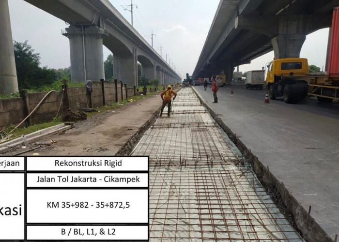 PT JTT Lakukan 3 Perbaikan Ruas Tol Jakarta-Cikampek untuk Tingkatkan Keamanan dan Kenyamanan Pengguna Jalan