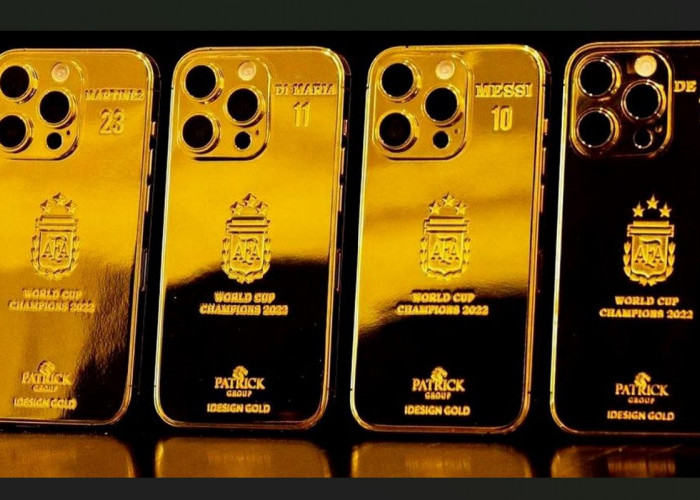 Tajir! Lionel Messi Borong 35 iPhone 14 Emas 24 Karat untuk Hadiah Timnas Argentina, Harganya Rp 3,2 Miliar