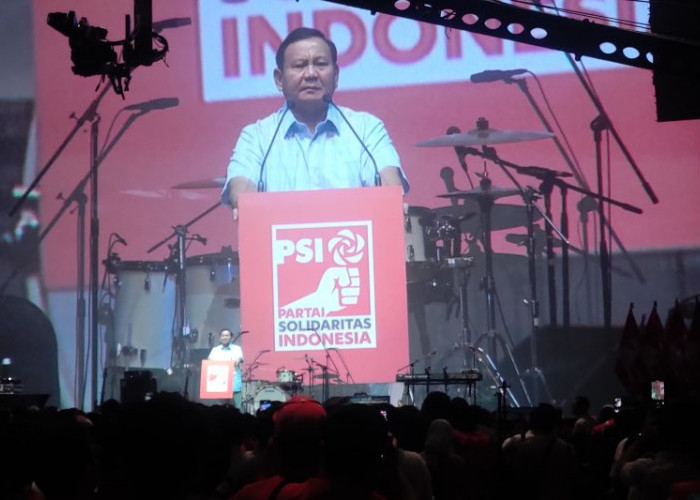 PSI Dukung Prabowo-Gibran di Injury Time, Prabowo: Ada Musiknya Enggak?