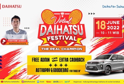 Seru Bareng Akhir Pekan Lewat Virtual Daihatsu Festival