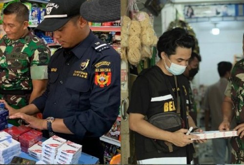 Bea Cukai Laksanakan Pengawasan Rokok dan Miras Ilegal Lewat Operasi Pasar Gabungan