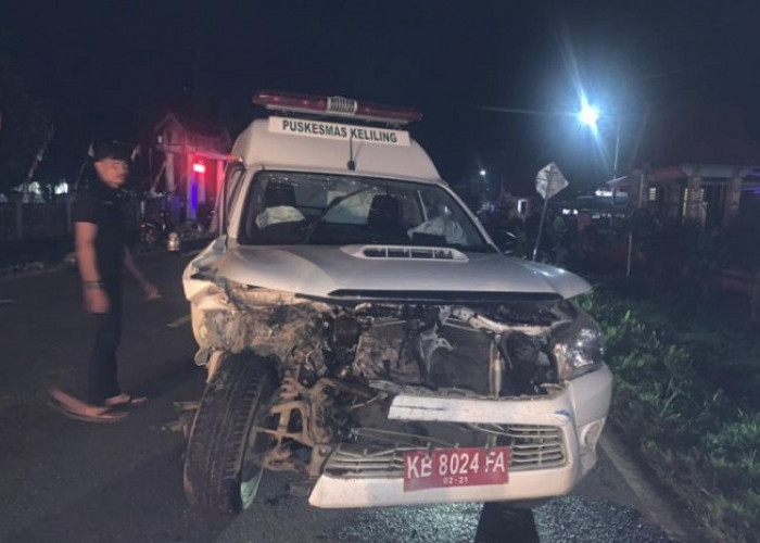 Lagi Bawa Pasien, Mobil Ambulans Seruduk Tronton, Polisi Ungkap Penyebabnya