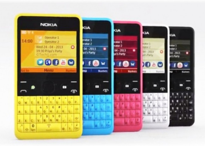 Spesifikasi Nokia Asha 210 dan Harga Terbaru, Handphone Jadul Untuk Para Pecinta Chatting!