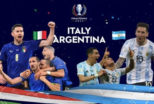Link Live Streaming Pertandingan Finalissima 2022: Italia vs Argentina