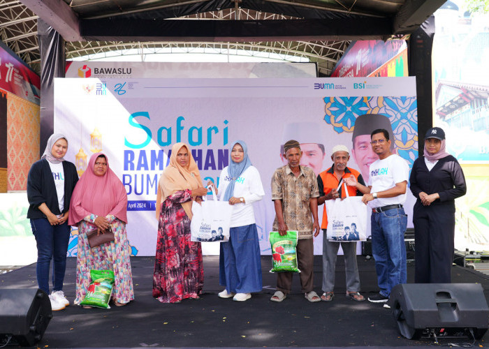 Safari Ramadhan BUMN di Aceh, BSI Adakan Pasar Murah 1.000 Paket Sembako