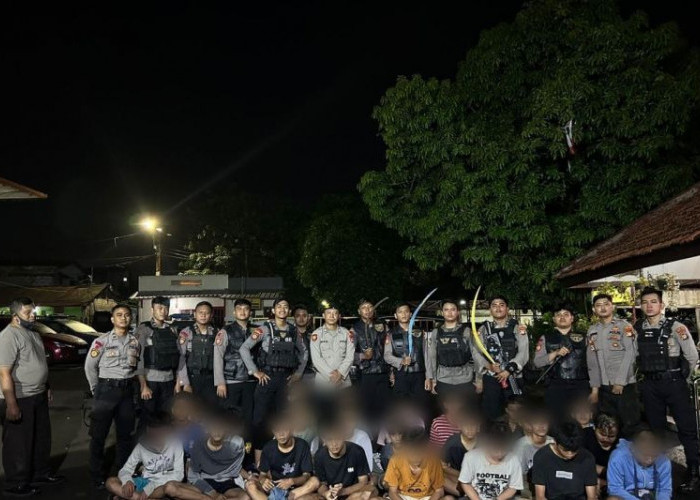 Sebanyak 28 Remaja Ditangkap Polisi, Hendak Tawuran di Dua Lokasi