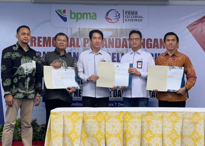 PGN, PTGN, dan PGE Teken PJBG 45 BBTUD untuk Pupuk Iskandar Muda & Industri di Aceh dan Sumatera Utara