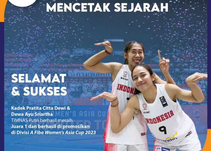 2 Srikandi Esa Unggul Berhasil Cetak Sejarah Basket Indonesia di Kancah Internasional