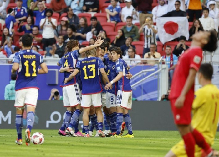 Bangkit dari Kekalahan, Jepang Menang Atas Vietnam di Pertandingan Grup D Piala Asia