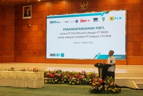 PLN Siap Pasok Listrik 170 MVA ke Smelter Freeport Indonesia di Kawasan Ekonomi Khusus