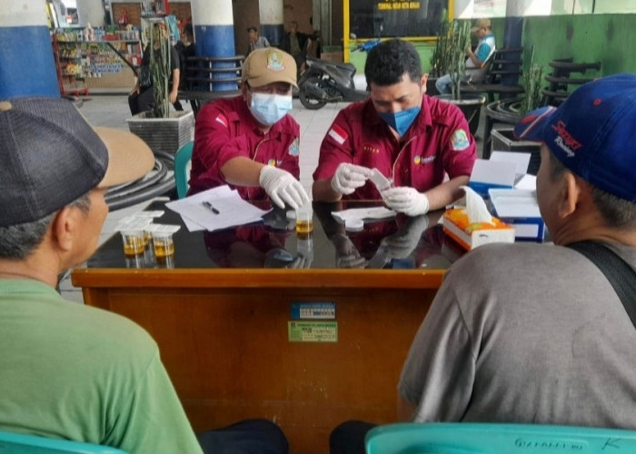 Ratusan Pengemudi Angkutan Mudik Lebaran Jalani Pemeriksaan Kesehatan di Terminal Bus Kota Bekasi, Hasilnya?